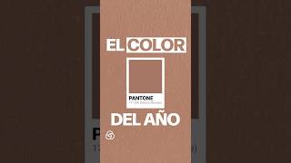 El COLOR del AÑO Pantone 171230 Mocha Mousse diseñografico mochamousse color colordelaño [upl. by Bedelia]