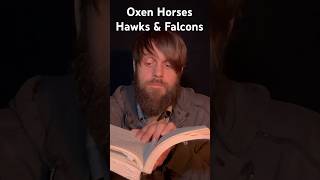 Oxen Horses Hawks and Falcons [upl. by Wilbur312]