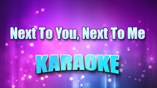 Shenandoah  Next To You Next To Me Karaoke amp Lyrics [upl. by Mindi]