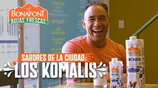 Los Sabores de la Ciudad Bonafont Aguas Frescas sabor Horchata  Los Komalis [upl. by Jerrie]