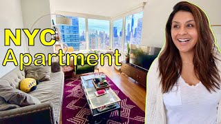 1 Bedroom NYC Apartment Tour 💲 How Much is RENT 2020 [upl. by Aniratac]