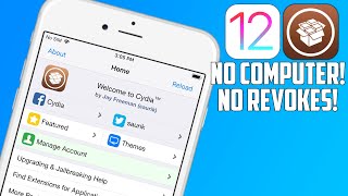 How To Jailbreak iOS 1257 No ComputerRevokes 2023 Get Cydia amp Sileo iPhone 5s6 iPadiPod [upl. by Zelma]