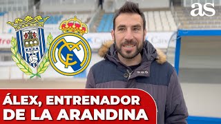 ENTREVISTA a ÁLEX IZQUIERDO entrenador de la ARANDINA el REAL MADRID [upl. by Hausner]