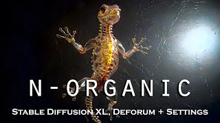 NOrganic 🛠 Stable Diffusion XL Deforum  Settings [upl. by Atela]