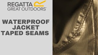 Waterproof Jacket Taped Seams Explained [upl. by Acinot]