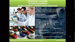 DIPLOMADO ELEARNING EN FARMACOTERAPIA Y FARMACOLOGIA MOLECULAR [upl. by Yrehc]