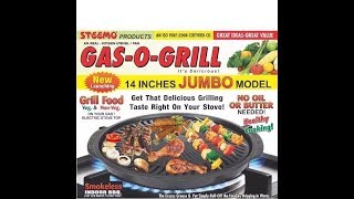 Gas O Grill By Steemo Gasogrill Demo 1 [upl. by Itnaihc]