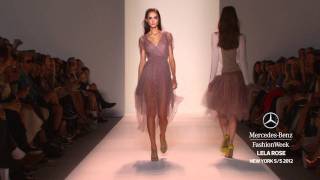 LELA ROSE  MERCEDESBENZ FASHION WEEK SPRING 2012 COLLECTIONS [upl. by Eelrahc]