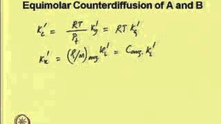 Mod02 Lec01 Concept of Mass Transfer Coefficient [upl. by Aiksa]