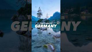 Top 5 Lakes in Germany 🇩🇪 ramsaubei eibsee hintersee garmisch chiemsee [upl. by Anital606]