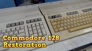 Commodore 128 Complete Restoration and Board Repair [upl. by Payne]