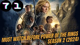 The Rings of Power Season 1 Recap In Minutes  Must Watch Before Season 2 lotr aiexplainer [upl. by Maillw242]