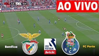 🔴 EM DIRETO  Benfica x FC Porto  Liga Portugal 202425  Jogo ao vivo hoje ⚽️ [upl. by Mosnar334]