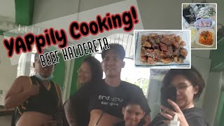 Beef Kaldereta ALA YapInes Recipe YAPpily Cooking for my family [upl. by Lyndon35]