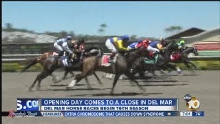 76th season of horse racing at Del Mar Racetrack begins [upl. by Kalb380]