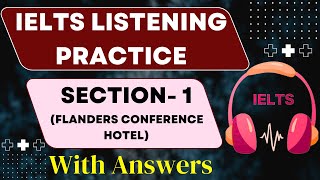 Listening Practice Test Section1 Flanders Conference Hotel [upl. by Ikik329]