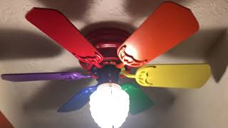 30quot Home Trends Rainbow Hugger ceiling fan [upl. by Nosaj]