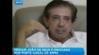 João de Deus será indiciado por porte ilegal de armas [upl. by Gerti]