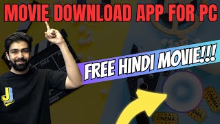 Free Movie download app for PC  How to download Hindi movies from Website [upl. by Chui863]