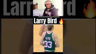 Larry Birds 60 point game had the Atlanta Hawks bench going crazy 😭 shorts larrybird [upl. by Enerahs]