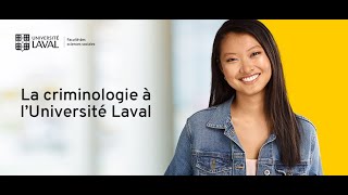 La criminologie à l’Université Laval [upl. by Aileon]