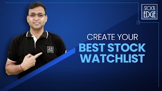 How to create the best stock watchlist  Your Stock Market Edge  10  SelfIsSmart [upl. by Leveridge659]