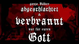 DIVISION NEMESIS  Euer Gott ist tot Lyric Video [upl. by Derfiniw]