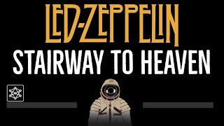 Led Zeppelin • Stairway To Heaven CC 🎤 Karaoke Instrumental Lyrics [upl. by Irakab]