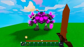 How to kill Void Tier 50 kit with 2 hits wooden sword Roblox Bedwars Glitch [upl. by Nevaed]