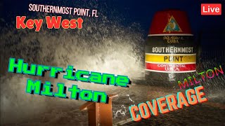 Archive  Hurricane Milton Coverage  Key West Cam Southernmost Point Buoy [upl. by Sibyl104]