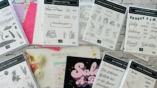 Auspackvideo Stampin’ Up Minikatalog 2025 Sale a Bration Online Exclusive [upl. by Naerol]