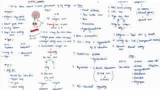 CUSHING SYNDROME NOTES  ONE PAGE NOTES  ENDOCRINE  MEDICINE  4TH PROFF  MBBS [upl. by Anitreb]