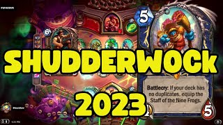 Wild Shudderwock Shaman  2023 Version  Showdown in the Badlands [upl. by Nnyllatsyrc]