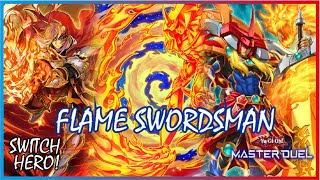 ULTIMATE FLAME SWORDSMAN INFERNOBLE COMBO RANKED GAMEPLAY YuGiOh Master Duel flameswordsman [upl. by Giguere202]