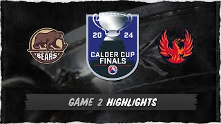 AHL Highlights 2024 Calder Cup Finals Game 2 [upl. by Baseler]