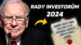 Warren Buffett RADÍ JAK INVESTOVAT V 2024 [upl. by Anitsirhcairam785]