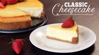 Classic Cheesecake Recipe  How Tasty Channel [upl. by Aela]