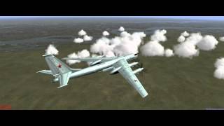 IL2 1946 Tu95 Bear  BETA Kh55 TEST [upl. by Ezana546]