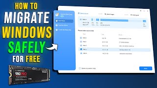 How to SAFELY MIGRATE WINDOWS to SSD for FREE  Easy Tutorial [upl. by Antonio730]