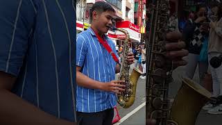 Perry Como — And I Love You So saxophone cover by Nikko Basbas Ibasan at Session Road Baguio City [upl. by Siubhan552]