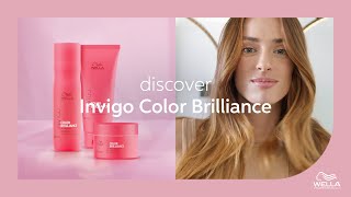 Introducing Invigo ColorBrilliance  Wella Professionals [upl. by Deer26]