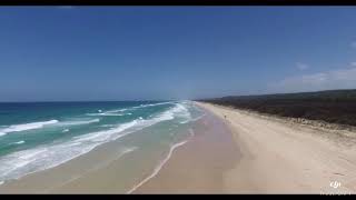 Main Beach North Stradbroke Island video 3 [upl. by Limaa66]