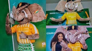 A la découverte de léléphant AKWABA mascotte officielle de la CAN 2023 en Côte dIvoire [upl. by Wyatt]