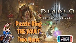 Kanais Cube Puzzle Ring Vault Run In Diablo 3  Nintendo Switch Gameplay [upl. by Aneri97]