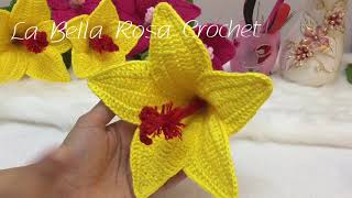 How to assemble hibiscus flower تركيب زهرة hibiscus 🌺🌺🌺🌺🌺 [upl. by Aihsekin]