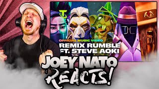 Joey Nato Reacts to REMIX RUMBLE ft Steve Aoki  Teamfight Tactics [upl. by Hana]