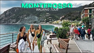 Exploring Monterosso Cinque Terre Italy 🇮🇹 A walking tour of this charming coastal town [upl. by Annauqahs]