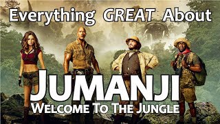 Everything Wrong With Jumanji Welcome to the Jungle [upl. by Stephana]