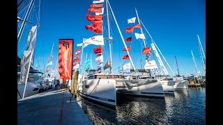 Fountaine Pajot Saona 47 Debut  Annapolis Boat Show [upl. by Danas]