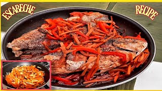 Escabeche RecipeHow To Make Escabeche Pinoy StyleSweet And Sour Fish [upl. by Leanahtan]